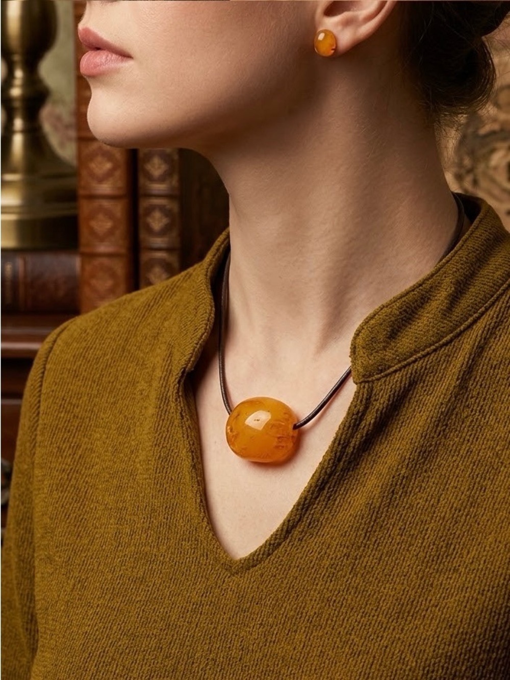 NEW Amimi handmade Beeswax necklace/ choker